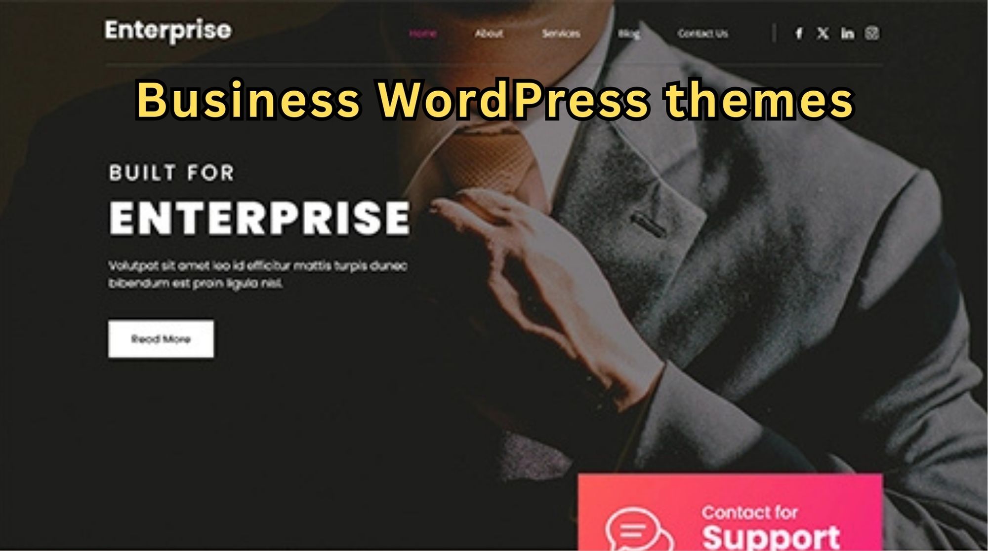 Best Business WordPress Theme free for Your Business in 2025