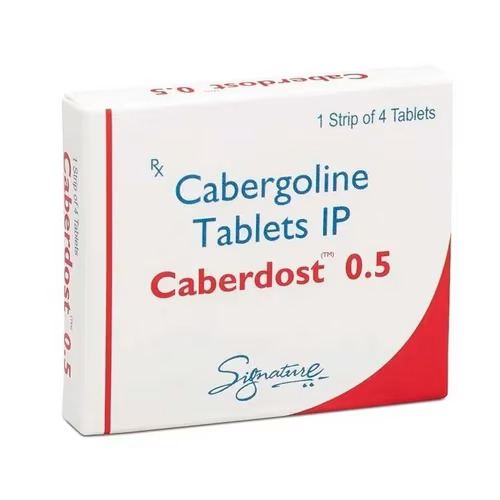 High prolactin levels—known as hyperprolactinemia—can disrupt menstruation, inhibit fertility, cause erectile dysfunction, and reduce bone density. Caberdost 0.5 mg (generic: cabergoline) offers a targeted, effective treatment by acting on the brain’s dopamine receptors.
