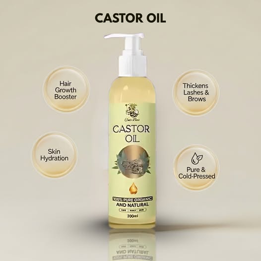 Castor Oil & Crystal Hair Oil in Pakistan – Price, Benefits & Reviews from CuteBeesBySadia