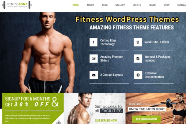 Create Gymaholic Website with Gym WordPress Themes Free 2025