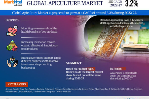 Global Apiculture Market Report | Trends, Size & Forecast 2022-27