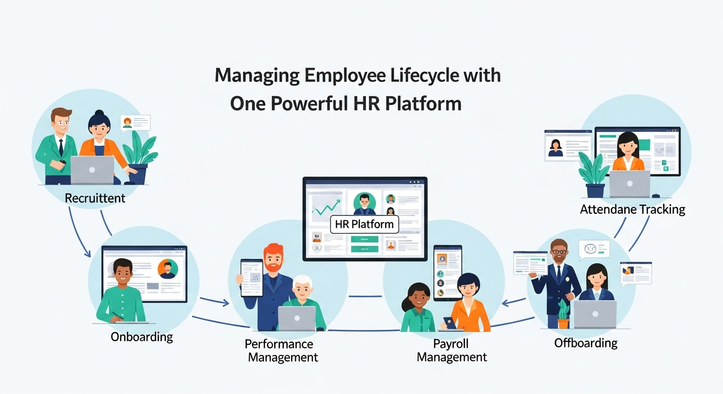 Managing Employee Lifecycle with One Powerful HR Platform
