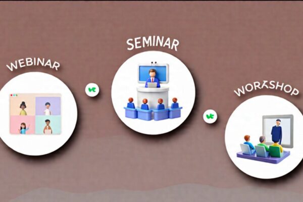 Webinar vs Seminar vs Workshop: A Practical Guide for Science Teachers Webinar vs Seminar vs Workshop
