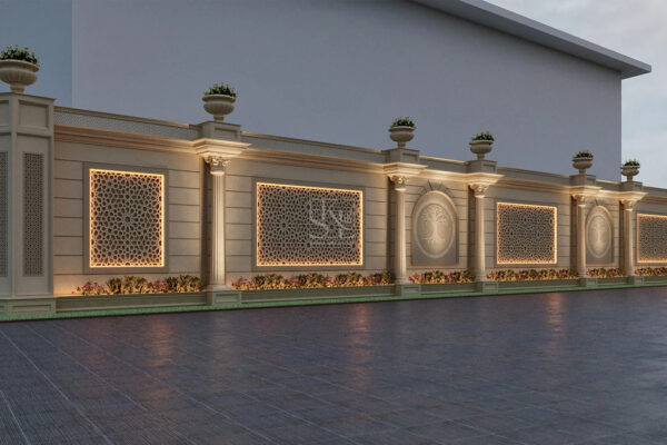 Transform Your Property with the Best Boundary Wall Design Boundary wall design - Stone Art By SKL