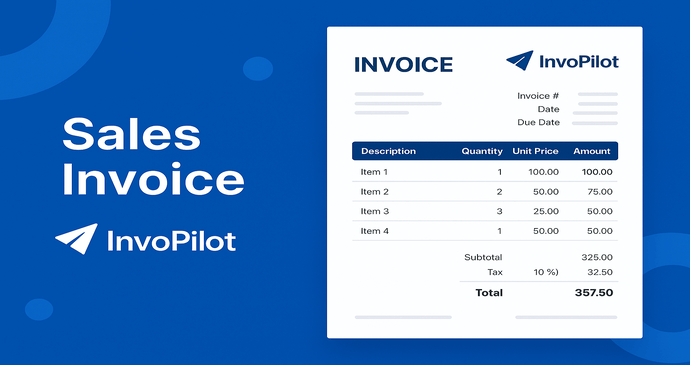 Sales Invoice