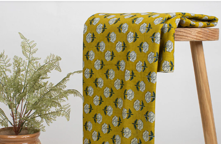 Cotton Hand Block Print Fabric: A Timeless Blend of Tradition and Comfort