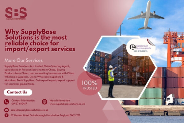 Why SupplyBase Solutions Is Best to Find Suppliers in China & Machined Parts in China Find Suppliers in China