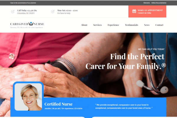 How Can I Build an Elderly Care Website on WordPress Step-by-Step? elderly care WordPress theme