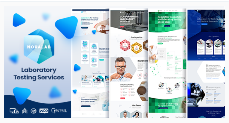 science WordPress theme