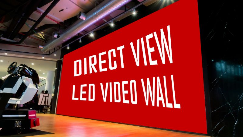 Direct View LED Video Wall