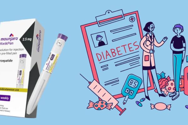 Mounjaro 2.5mg injection pens used for Type 2 Diabetes treatment and weight management in UK patients