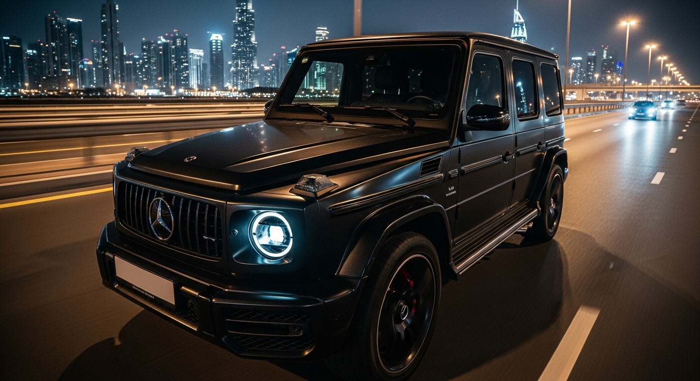 Experience luxury and power with our G Wagon rental in Dubai. Cruise the city in style with the iconic Mercedes G-Class. Enjoy ultimate comfort, performance, and prestige. Book your G Wagon today and make your Dubai journey truly unforgettable!