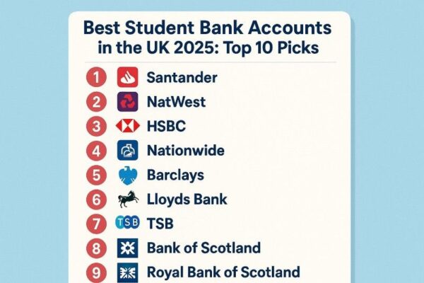 Best Student Bank Accounts in the UK 2025 Top 10 Picks - Uninist